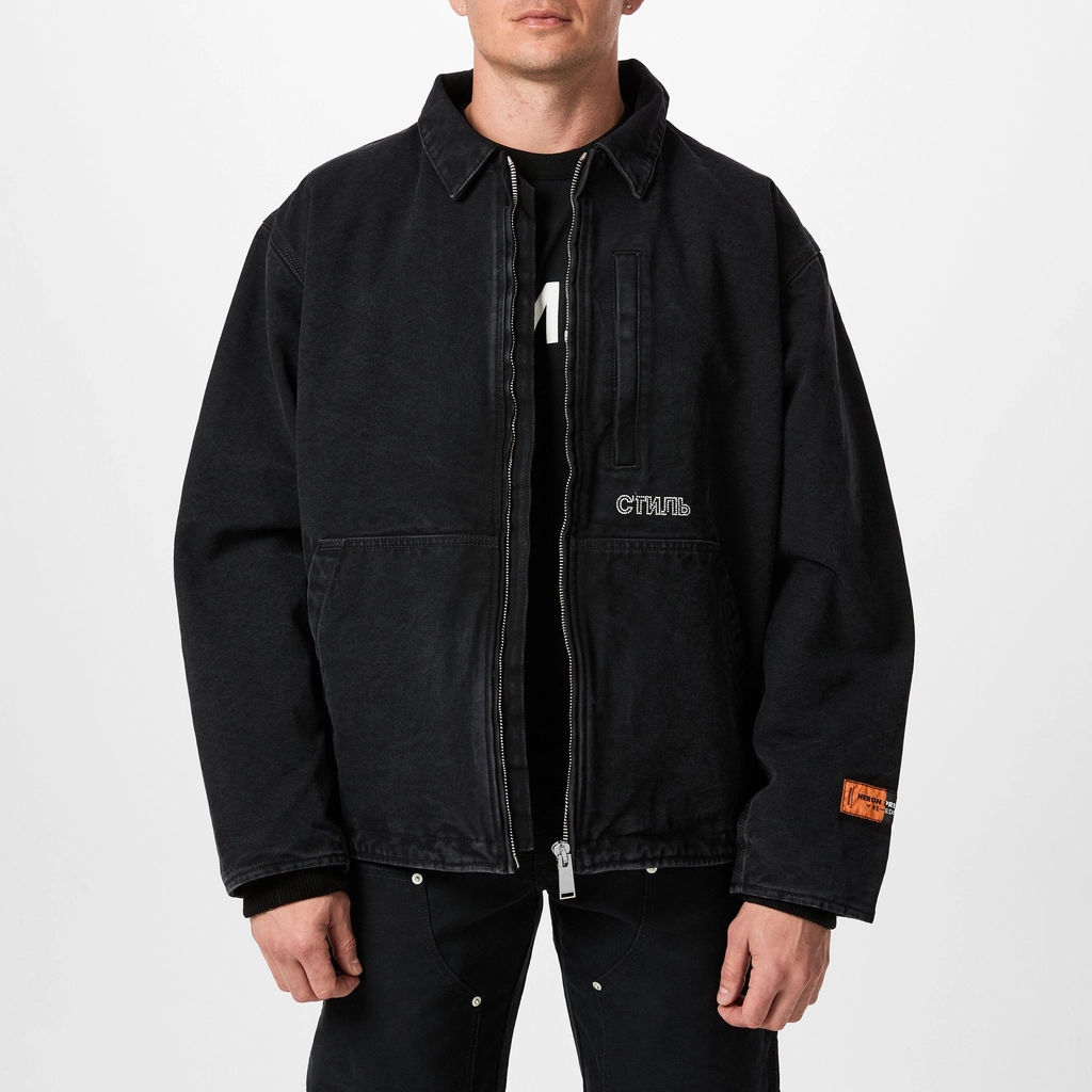 Heron Preston Cyrillic Jacket - Black 1000